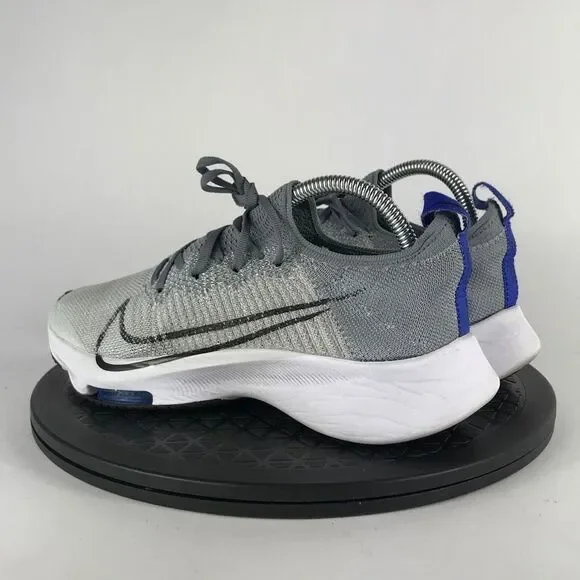 Nike Air Zoom Tempo Flyknit Gray Running Shoes CJ2102-002 Women’s Size 8.5 (7Y) - Picture 7 of 12